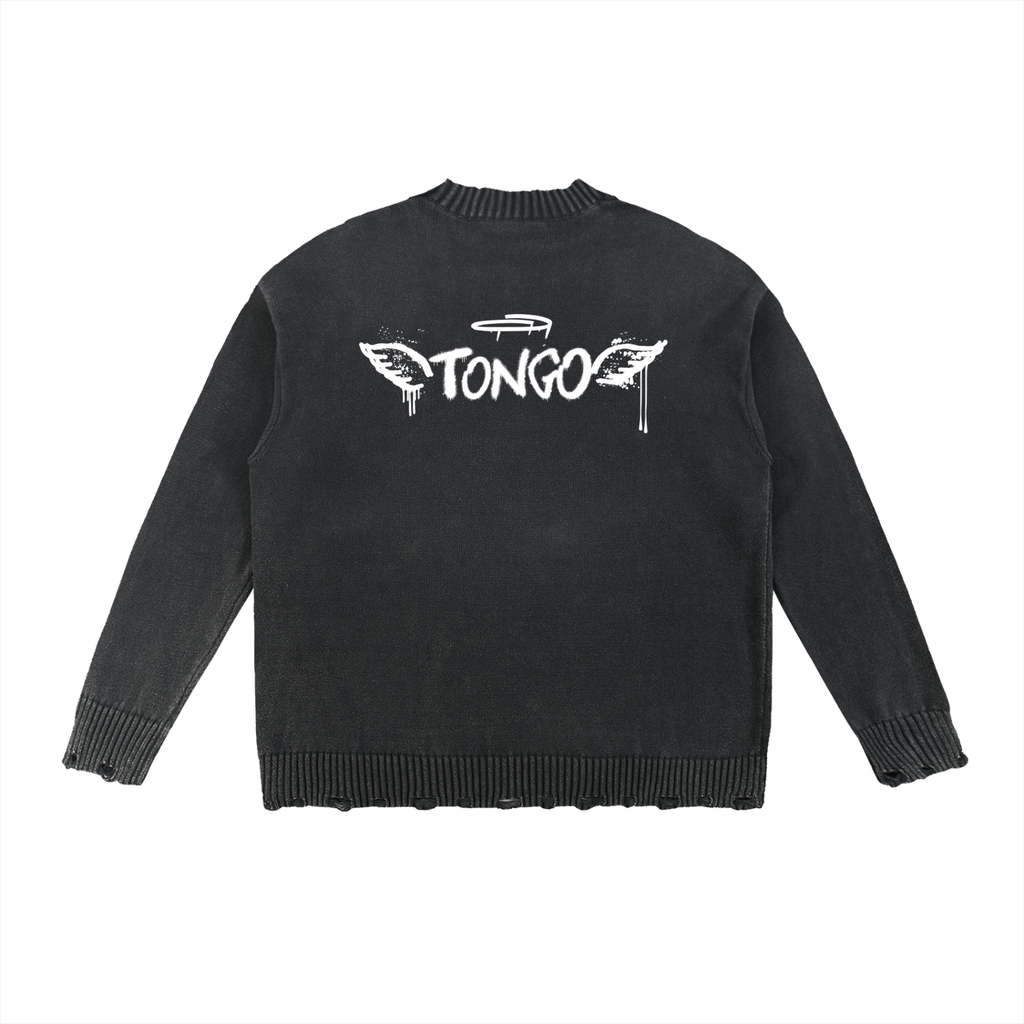 TORN SWEATER